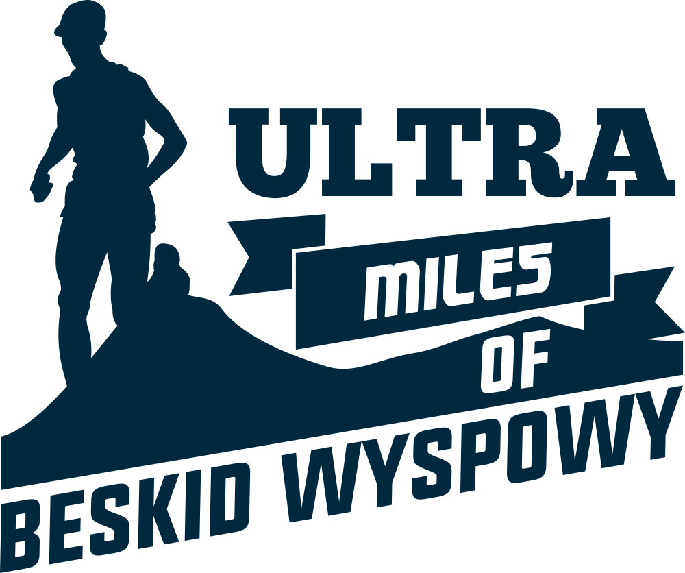 ULTRA MILES - logo granatowe małe